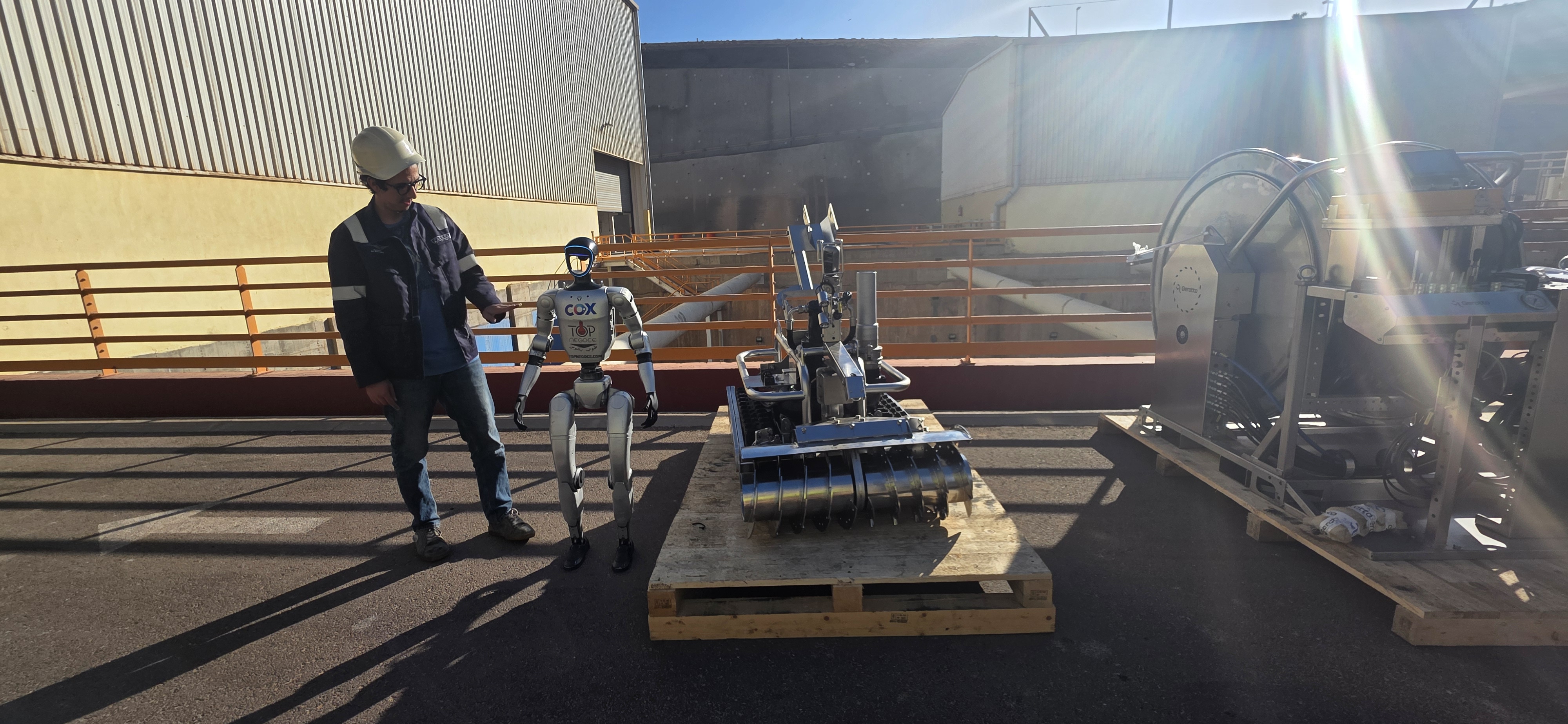 AYA Robotics at COX Desalination Station